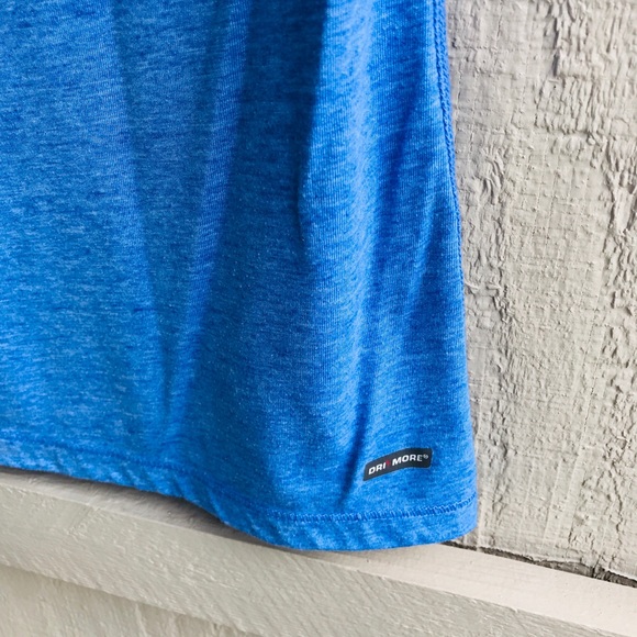 Danskin Now Women's Blue Short Sleeve Athletic Workout Running Top M - Picture 3 of 4